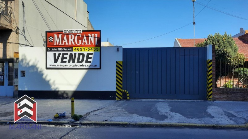 Excelente Lote 424,9m2 (10 x 42,49) a mts Av. Crovara