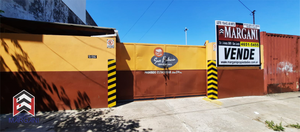 Lote 424,90m2 -OPCCION VENTA LOTE LINDERO SALIDA A 2 CALLES-