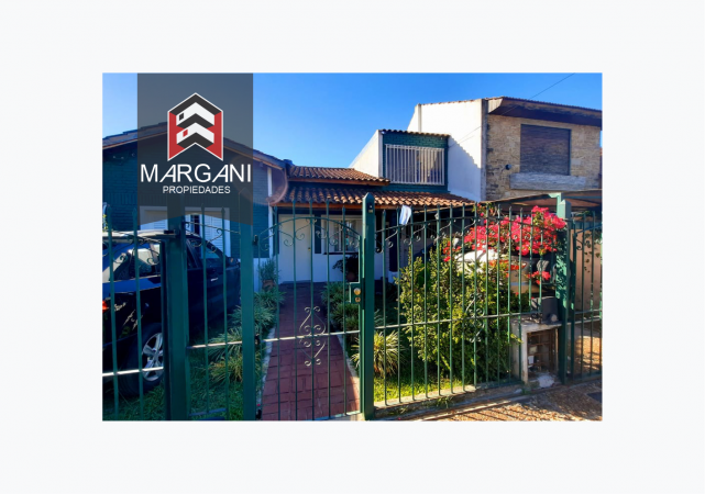 Excelente CHALET 4 AMB c/ 2 Garage + Patio / Jardin