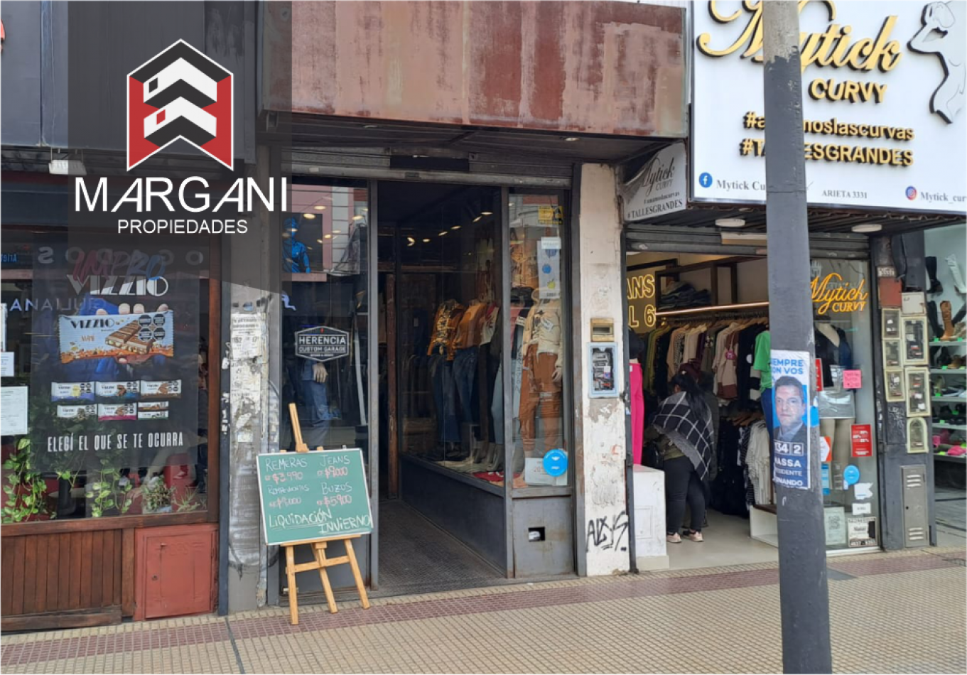 Local 75m2 San Justo centro S/ Peatonal